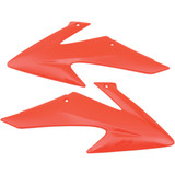 Ufo Radiator Covers - Red Ho04650-070