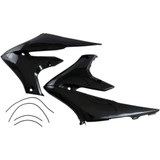 UFO YA04858001 Ufo Radiator Shrouds - Black Ya04858-001