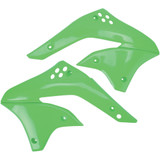 Ufo Radiator Shrouds - Green Ka03788-026