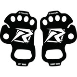Ultra Thin Palm Protectors - Black - Large 12698
