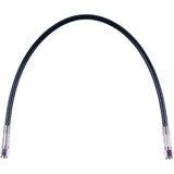 Universal Xr Brake Line - 23" - Black W/ Chrome Fittings Sbc0500-23