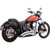 VANCE & HINES 26079 Vance & Hines 2-Into-2 Big Radius Exhaust System - Chrome 26079
