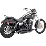 VANCE & HINES 46081 Vance & Hines 2-Into-2 Big Radius Exhaust System - Matte Black 46081