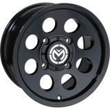 Wheel - 26X - Front - Black - 12X7 - 4/110 - 4+3 26Mo127110Gb4