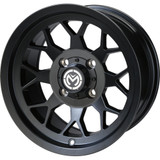 Wheel - 27X - Front - Black - 12X7 - 4/136 - 4+3 27Mo127136Mb4