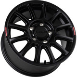 RACELINE WHEELS A14VB57012+56 Wheel - Alpha - Front/Rear - Black - 15X7 - 5/114.3 - +56 Mm A14Vb-57012+56