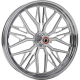 PERFORMANCE MACHINE (PM) 12047106RNVSAJAPCH Wheel - Nivis - Front - Dual Disc/With Abs - Chrome - 21X3.5 1204-7106R-Nvsajapch