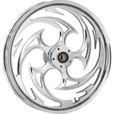 RC COMPONENTS 032135085C25721AC Wheel For Hub Mounted Rotor - Savage - Front - Chrome - 21X3.5 0321350-85C257-21Ac