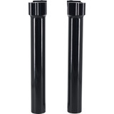 Wild 1 Chubby Billet Risers - 9-1/2" - Gloss Black Wo530Sgb