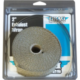 Drag Specialties Woven Basalt Exhaust Wrap Kit - Bronze - 2" X 25' Drag Specialties Woven Basalt Exhaust Wrap Kit - Bronze - 2" X 25'