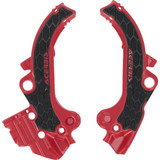 X-Grip Frame Guards - Black/Red - Sx 65 2985891018