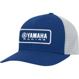 YAMAHA APPAREL NP21AH3243 Yamaha Apparel Yamaha Racing Velcro Hat - Blue/White Np21A-H3243