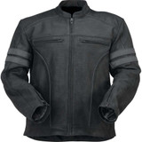 Z1R 2810-3893 Z1R Remedy Leather Jacket - Black - 2Xl