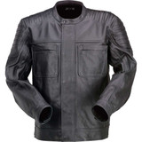 Z1R 2810-3971 Z1R Widower Leather Jacket - Black - Large