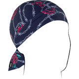 ZAN HEADGEAR ZL604 Zan Headgear Flydanna Sportflex - Barbed Wire Roses Zl604