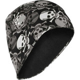 ZAN HEADGEAR WHLF424 Zan Headgear Sportflex Fleece Beanie - All Over Skull Whlf424