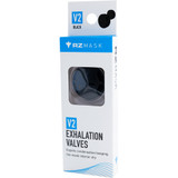Rz Mask V2 Exhalation Replacement Valve 2.0 - Black Ac-9658:20887