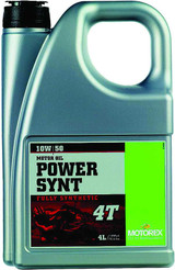MOTOREX 305664 Motorex Power Synthetic Motor Oil 4T 10W50 4L 305664
