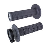 Odi Half Waffle Lock-On Grip Graphite H36Hwh Odi Half Waffle Lock-On Grip Graphite H36Hwh