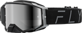 Fly Racing Zone Pro Goggle Black/Grey W/ Black Mirror/Smoke Lens 37-51908