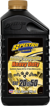 Spectro 311151 Spectro Heavy Duty Full Syn Oil 20W50 1Qt 311151