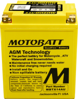 Motobatt Battery Mbtx14Au Sealed Factory Activated Mbtx14Au Motobatt Battery Mbtx14Au Sealed Factory Activated Mbtx14Au
