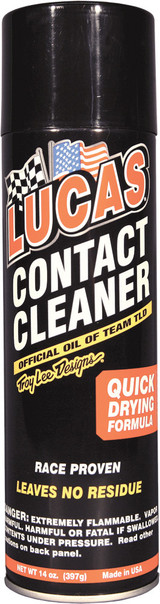 Lucas Contact Cleaner 14Oz 10799