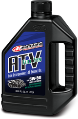 Maxima 30-86901 Maxima Atv 4T Full Syn Engine Oil 5W50 1Ltr 12/Case 30-86901