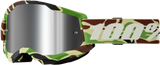 100% 50028-00024 100% Strata 2 Goggle War Camo Mirror Silver Lens 50028-00024