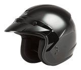 Gmax Of-2 Open-Face Helmet Black Lg G1020026