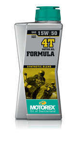 Motorex Formula Oil 4T 15W50 1L 10/Case 308274