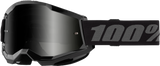 100% Strata 2 Sand Goggle Black Smoke Lens 50030-00004