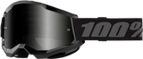 100% 50030-00004 100% Strata 2 Sand Goggle Black Smoke Lens 50030-00004