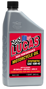 Lucas 10793 Lucas Synthetic High Performance Oil 10W40 1Qt 10793