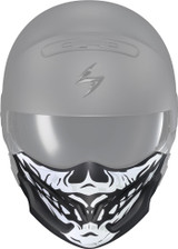 Scorpion Exo Covert Face Mask Skull Black/White 52-546-18