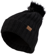 Fly Racing Fly Women'S Snow Pom Beanie Black 22-3252 Black