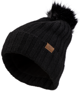 Fly Racing 22-3252 BLACK Fly Racing Fly Women'S Snow Pom Beanie Black 22-3252 Black