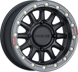 Raceline A14BG-57037+10 Raceline Alpha Wheel 4/137 Blk/Gunmetal 15X7 (+10Mm) A14Bg-57037+10