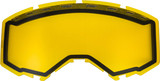 Fly Racing FLB-020 Fly Racing Dual Lens With Vents Adult Yellow Flb-020