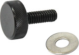 Harddrive Knurled Seat Knob 1/4-20 Black 05-330Bk