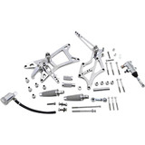 SPEED MERCHANT SMM8FLMIDWPP Speed Merchant Mid-Controls - With Pegs - Polished - Fl '17-'22 Sm-M8Flmidwp-P