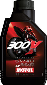 Motul 300V Competition Synthetic Oil 4T 5W40 1L 104112