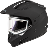 Gmax A41100076 Gmax Gm-11S Snow Helmet W/ Elec Shield Matte Black Lg A41100076