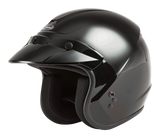 Gmax G1020024 Gmax Of-2 Open-Face Helmet Black Sm G1020024