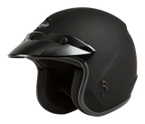 Gmax Of-2 Open-Face Helmet Matte Black Md G1020075