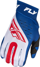 Fly Racing 378-046S Fly Racing Pro Lite Gloves Red/White/Blue Sm 378-046S