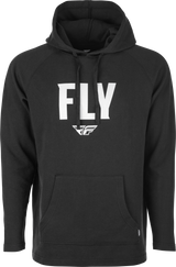 Fly Racing 354-00102X Fly Racing Fly Weekender Pullover Hoodie Black/White 2X 354-00102X