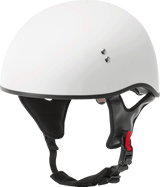 Gmax Hh-65 Half Helmet Naked Matte White Lg H1650206