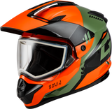 Gmax Gm-11 Ronin Helmet Orange/Green/Black Lg A11151186