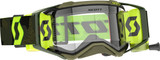 Scott Prospect Super Wfs Goggle Kaki Grn/Neon Ylw Clear Works 278595-7701113